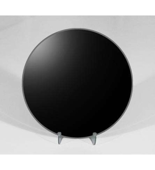 8 Inch Round Black Scrying Mirror