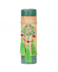 Abundance Dreamcatcher Pillar Candle