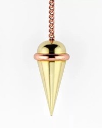 Brass Chamber Pendulum with Copper Energy Ring