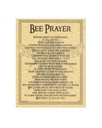 Bee Animal Spirit Parchment Poster