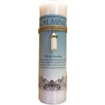 Calming Crystal Energy Candle with Whie Howlite Pendant