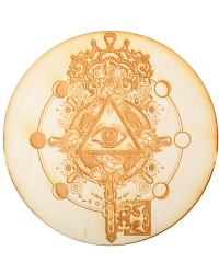 Hekate Key Moon Phase Crystal Grid