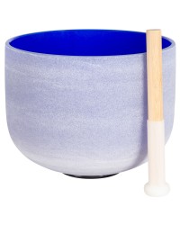 3rd Eye Chakra 10" Blue Crystal Singing Bowl