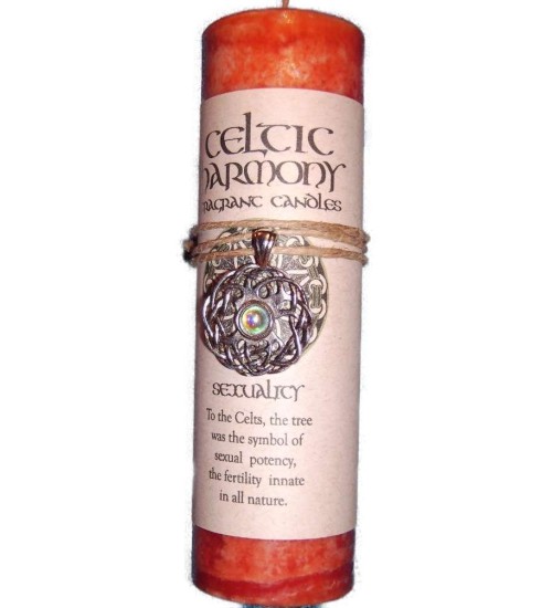 Celtic Harmony Sexuality Candle with Pendant