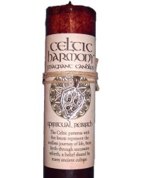 Celtic Harmony Spiritual Rebirth Candle with Pendant