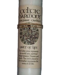 Celtic Harmony Unity of Life Candle with Pendant