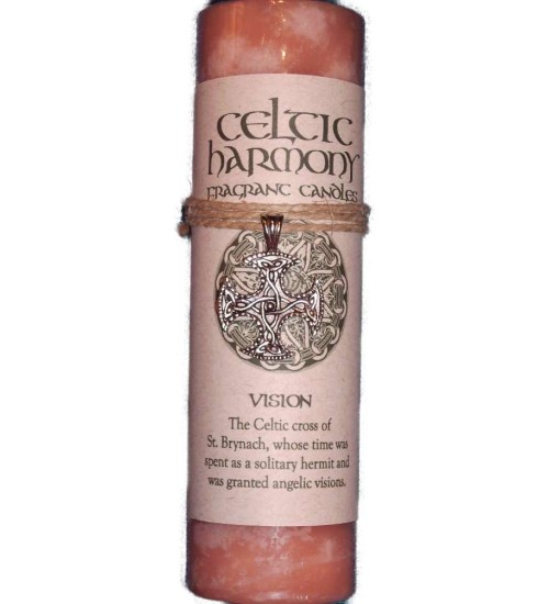 Celtic Harmony Vision Candle with Pendant