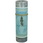 Goddess Spirit Spell Candle with Amulet Pendant