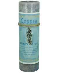 Goddess Spirit Spell Candle with Amulet Pendant