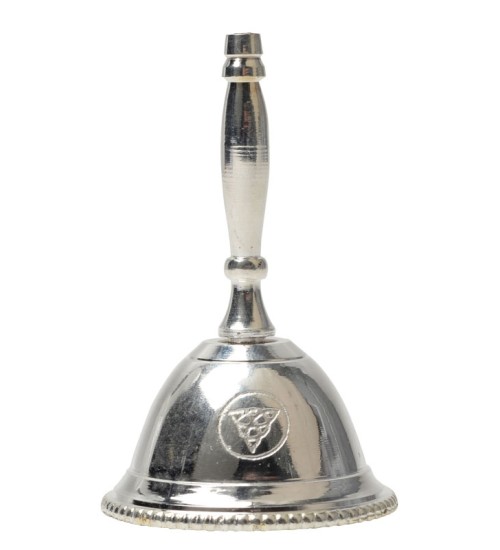 Triquetra Silver Altar Bell