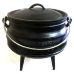 Cast Iron Potjie Cauldron -  9 Gallon Size 14 