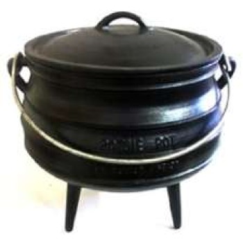 Cast Iron Potjie Cauldron - 20 Gallon, Size 30