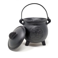 Tree of Life Potbelly 5.5 Inch Witches Cauldron