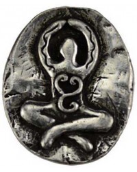 Goddess Pewter Pocket Charm