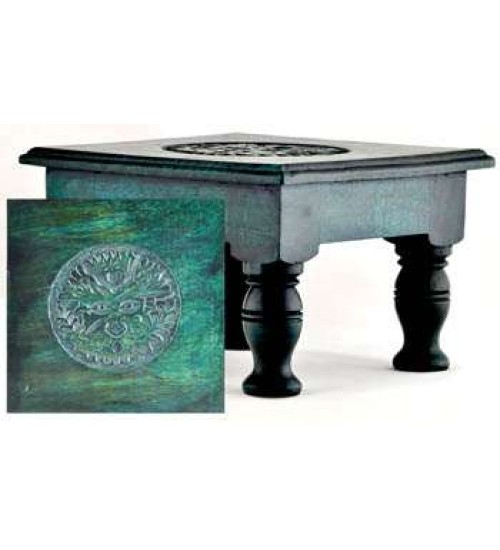 Greenman Wood Altar Table