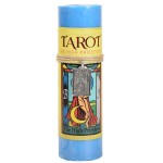 High Priestess Tarot Card Candle with Pendant for Guidance