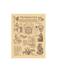 Horned God Parchment Poster