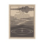 Lake Prayer Parchment Poster