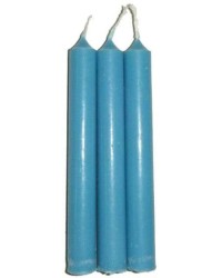 Light Blue Mini Taper Spell Candles