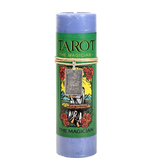 Magician Tarot Card Candle with Pendant for Transformation