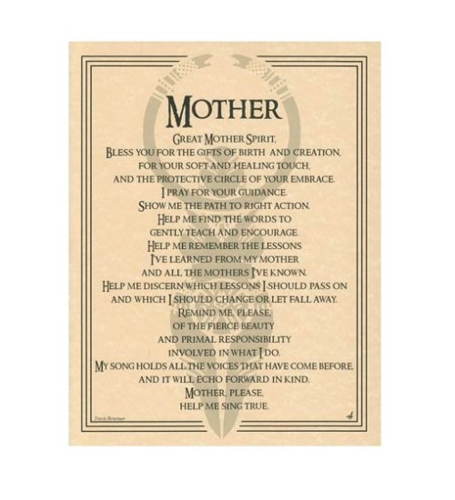 Great Mother Spirit Parchment Poster