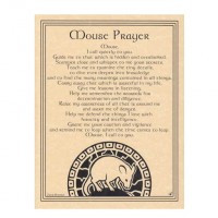 Mouse Animal Spirit Parchment Poster