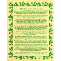Rede of the Horned One Parchment Poster