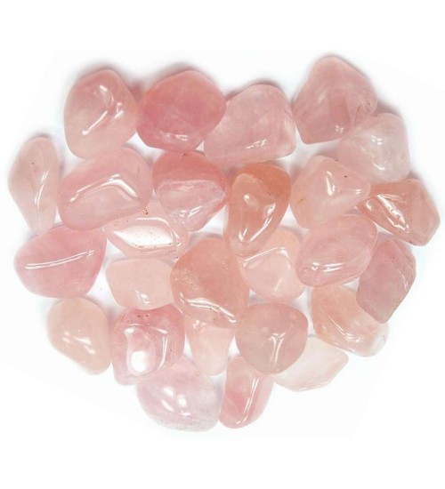 Rose Quartz Tumbled Stones for Love