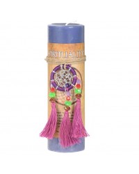 Spirituality Dreamcatcher Pillar Candle