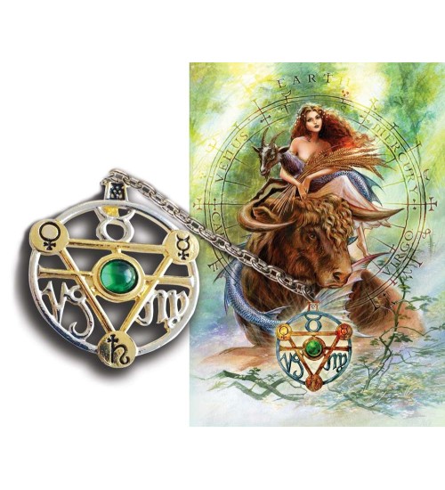 Elemental Earth Talisman and Greeting Card