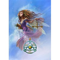 Elemental Air Talisman and Greeting Card