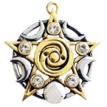 Star of Skelling Pentagram Necklace
