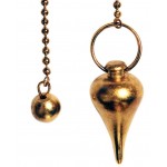 Brass Wealth Scrying Pendulum