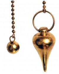 Brass Wealth Scrying Pendulum