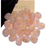 Rose Quartz Gemstone Runes