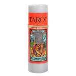 Strength Tarot Card Candle with Pendant