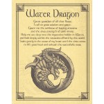 Water Dragon Parchment Poster