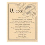 Element of Water Parchment Poster