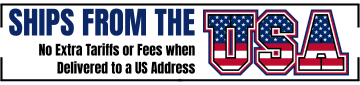 all our products ship from the USA with no additional tariffs or fees